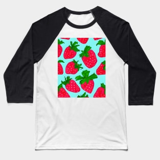 Strawberries Baseball T-Shirt